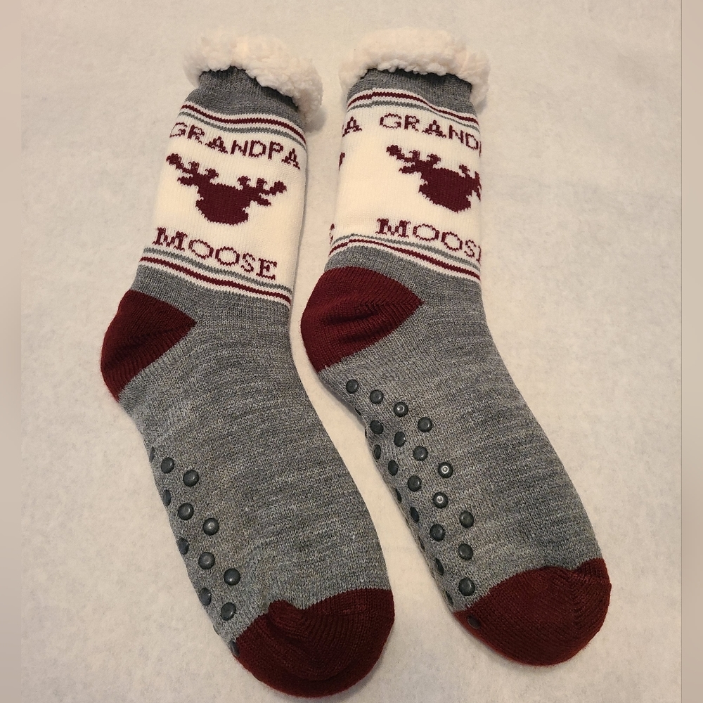 Slipper Socks. Men's size 10 EUC.